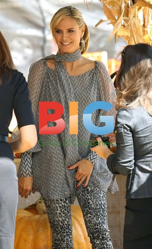 Heidi Klum at Pumpkin Patch