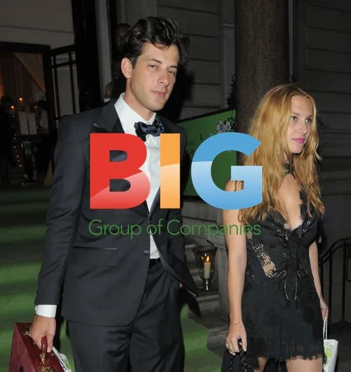 Mark Ronson & Josephine De La Baume Leaving London Event