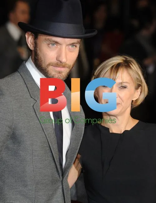 Jude Law and Dinara Drukarova at '360' Premiere
