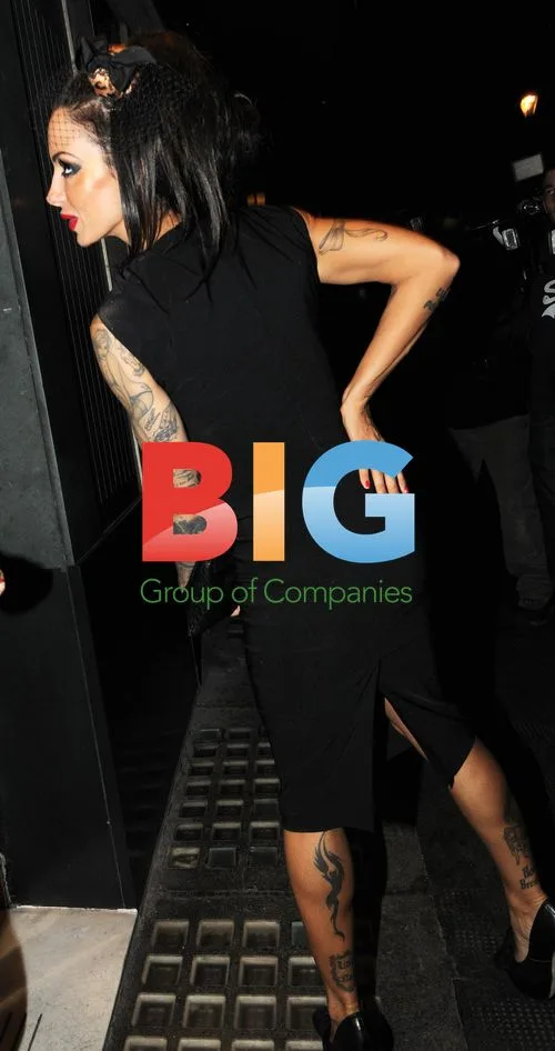 Jodie Marsh Leaves The Ivy Restaurant