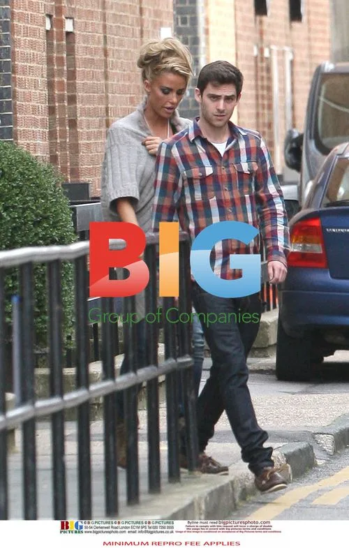 Katie Price at TV Studios