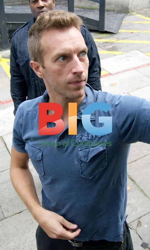 Chris Martin at ITV Studios in London