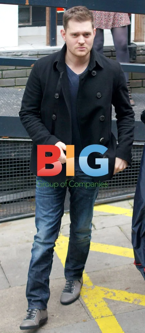 Michael Buble at ITV Studios in London