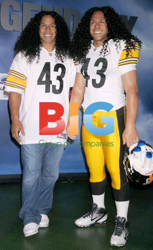 Troy Polamalu Wax Figure Unveiling