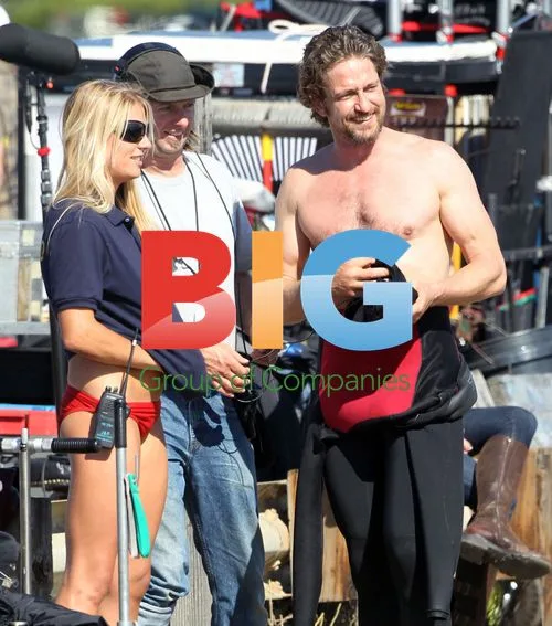 Gerard Butler Films 'Of Men and Mavericks'