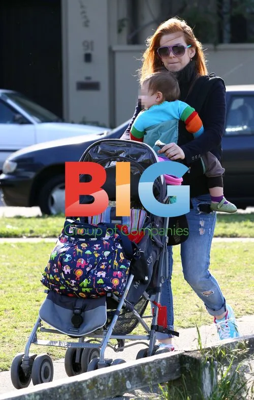 Sacha Baron-Cohen and Isla Fisher with kids in Sydney
