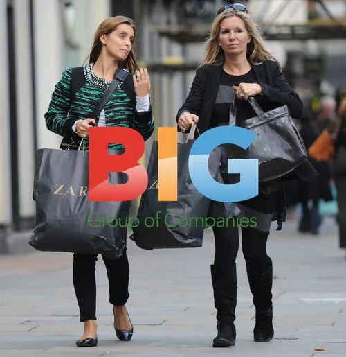 Louise Redknapp Shopping
