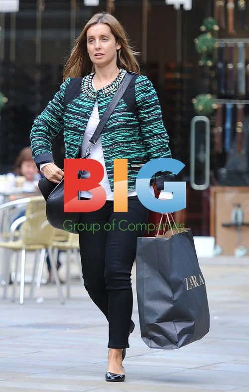 Louise Redknapp Spotted Shopping in London