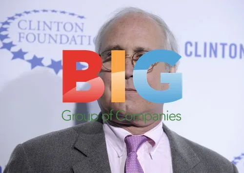 Chevy Chase at Clinton Foundation Gala