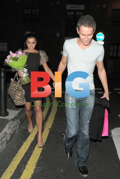 Imogen Thomas and Parris Taylor Seen After Dinner