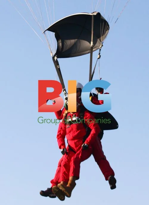 Alize Lily Mounter Skydives with Red Devils
