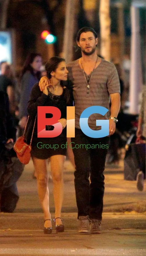 Elsa Pataky and Chris Hemsworth in Barcelona