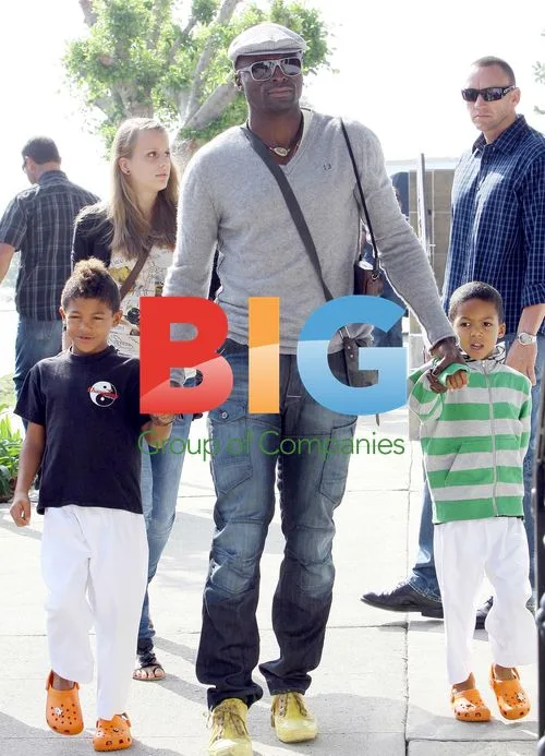 Heidi Klum and Seal at Pumpkin Patch