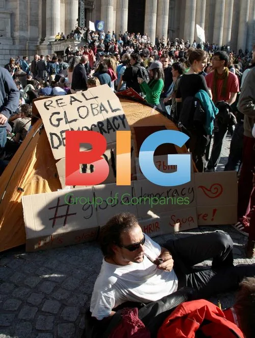 Anti-Capitalist Protest at St.Pauls Square