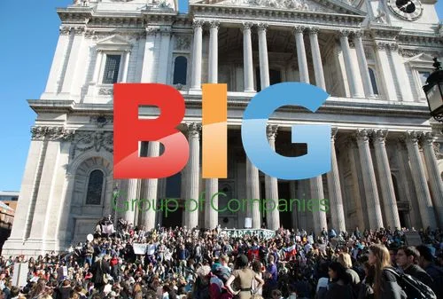 Anti-Capitalist Protest at St. Paul's Cathedral