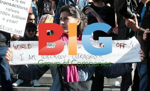 Anti-capitalist protest at St. Paul's Cathedral