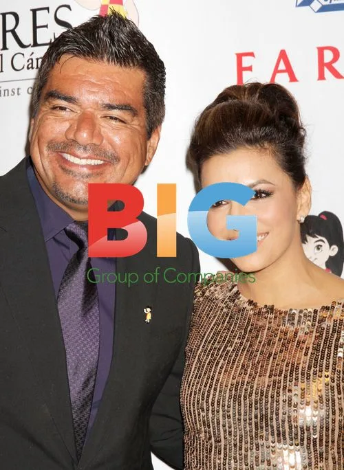 George Lopez and Eva Longoria at Padres Contra El Cancer Gala