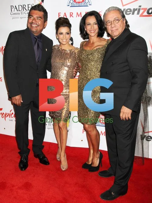 Eva Longoria & George Lopez Attend Padres Contra El Cancer Gala