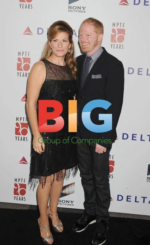 Ana Gasteyer and Jesse Tyler Ferguson at 'A Fine Romance' Event