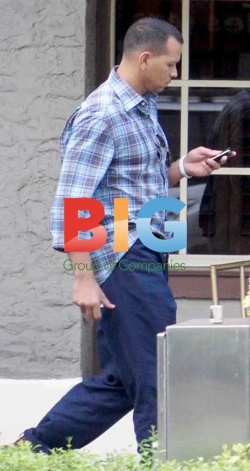 A-Rod Walking Alone in Miami Beach