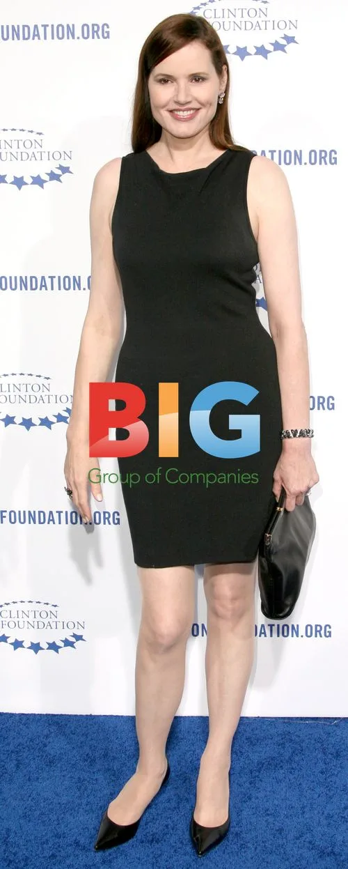Geena Davis at Clinton Foundation Gala