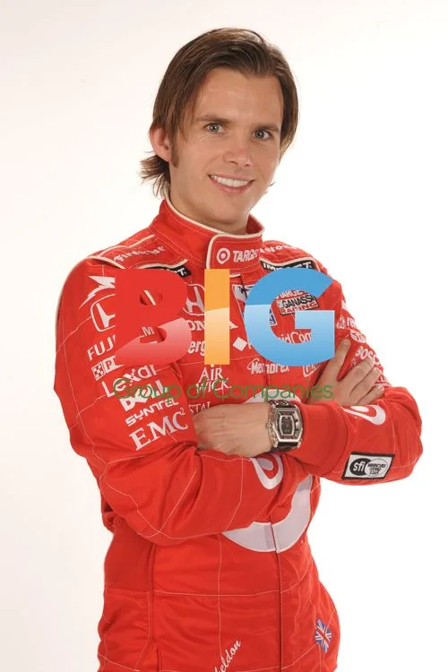 IndyCar driver Dan Wheldon portrait