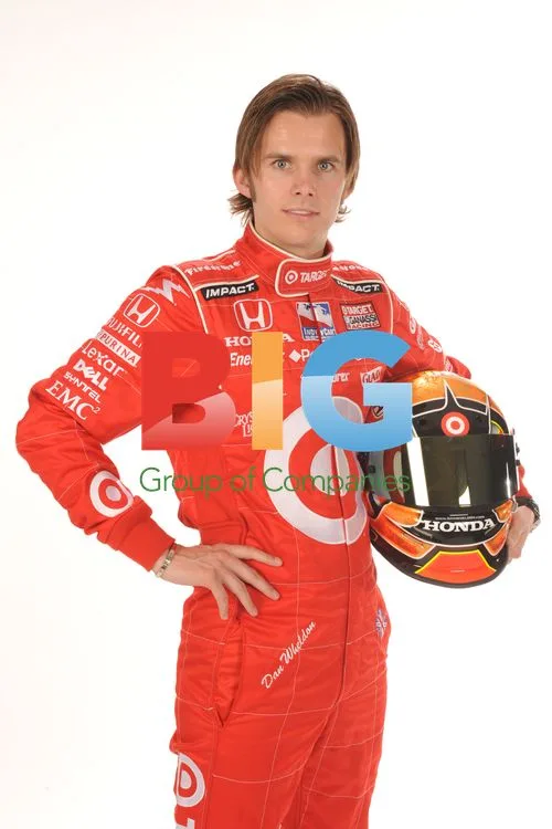 IndyCar driver Dan Wheldon portrait