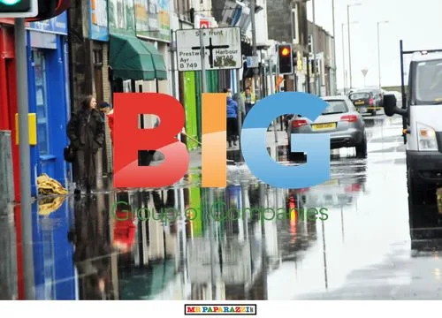 Flooding Mayhem in Troon, UK