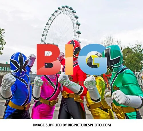 Power Rangers Hit London Streets
