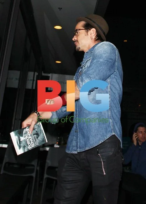 Colin Farrell Reads Poetry in LA
