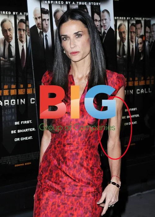 Demi Moore at 'Margin Call' Premiere