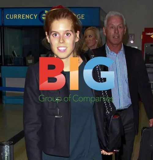 Princess Beatrice Arrives at LAX
