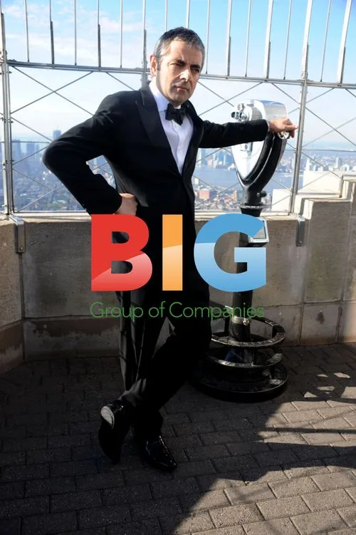 Rowan Atkinson at Empire State Building