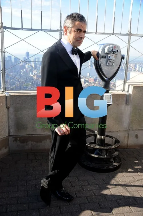 Rowan Atkinson at Empire State Building