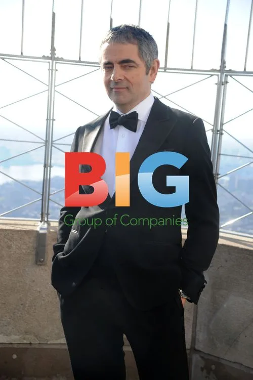 Rowan Atkinson at Empire State Building
