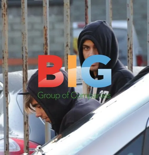 The Wanted at Radio Studios