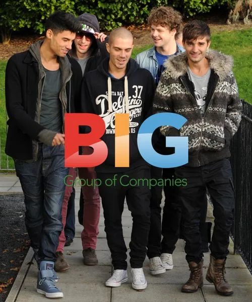 The Wanted at Capital FM Studios