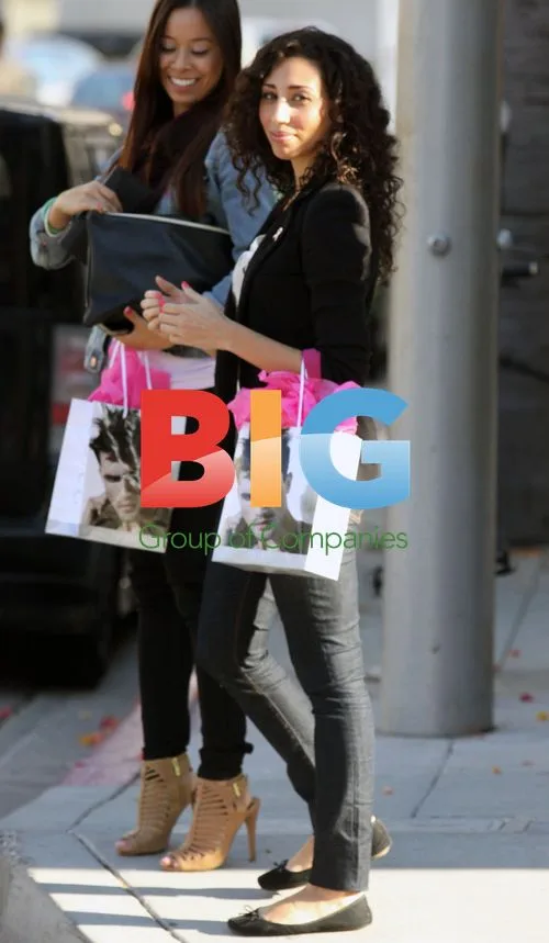 Ziah Colon Shopping in Beverly Hills