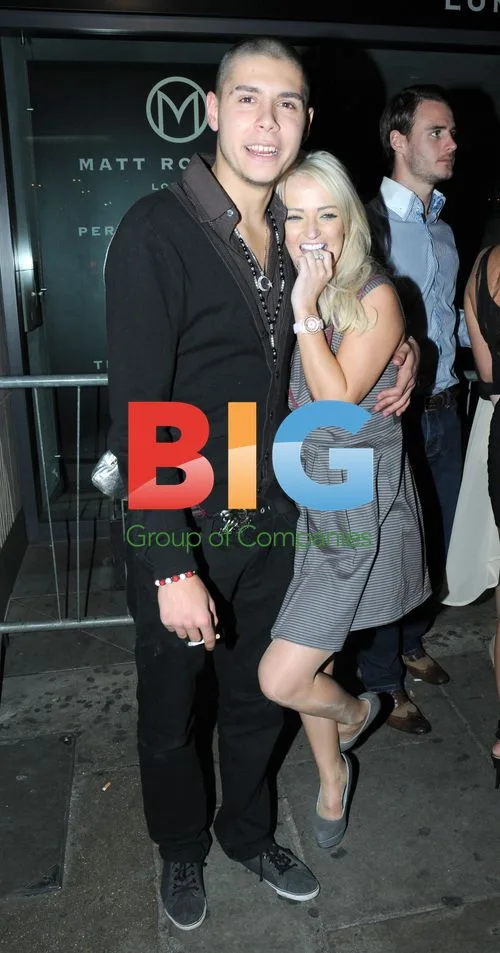 Big Brother Housemates Aden and Rebeckah