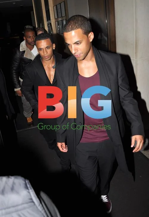 JLS Members Spotted at Nobu
