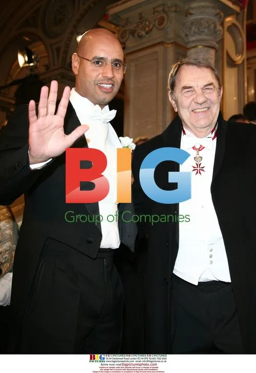 Saif al Gaddafi at Vienna Opera Ball