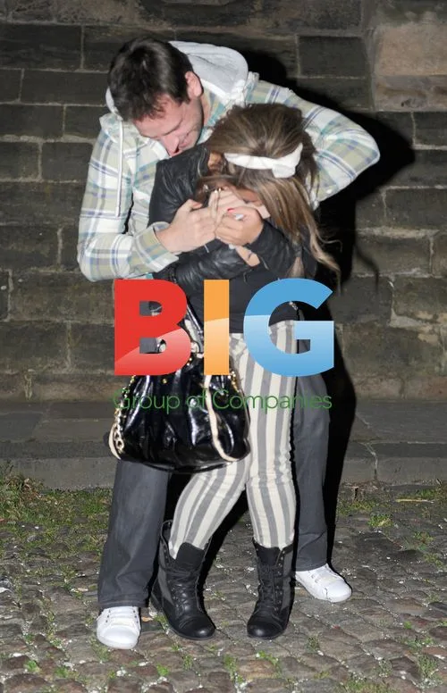 Geordie Shore Stars Greg and Sophie in Newcastle