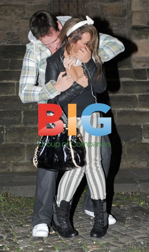 Geordie Shore Stars Greg and Sophie in Newcastle