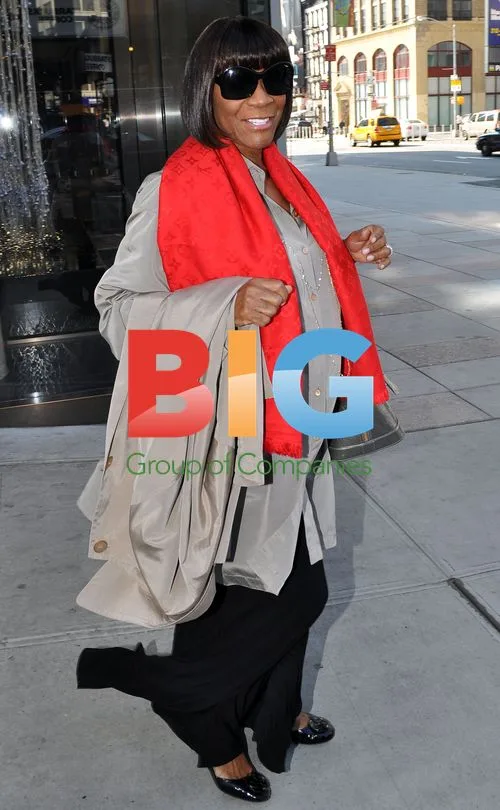 Patti Labelle Leaving Hotel in NY