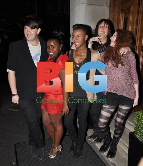 X Factor Contestants Night Out
