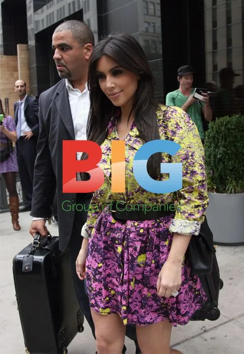 Kim Kardashian Spotted in New York