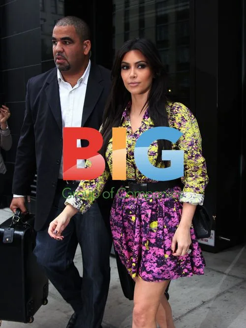 Kim Kardashian Spotted in New York