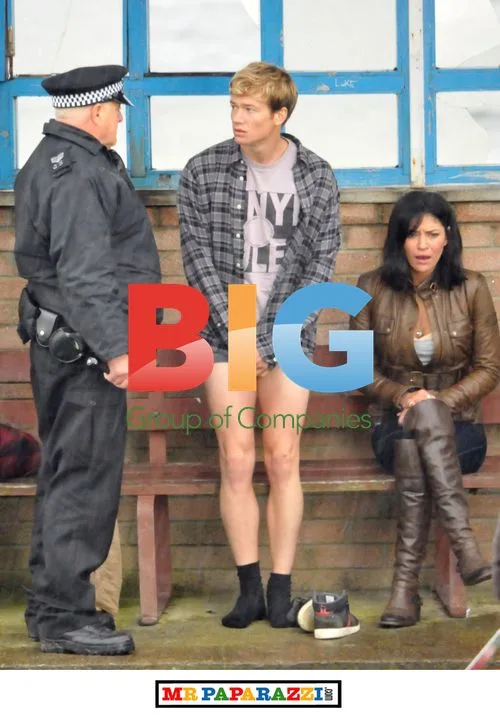 Jessica Szohr and Ed Speleers film 'Love Bite' in Scotland