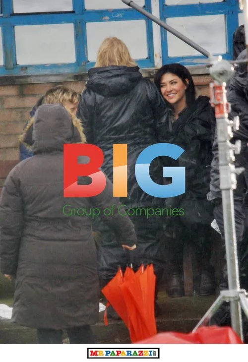 Jessica Szohr and Ed Speleers film 'Love Bite' in Scotland