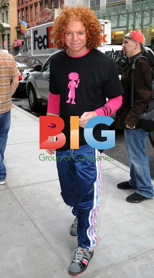 Comedian Carrot Top in NYC
